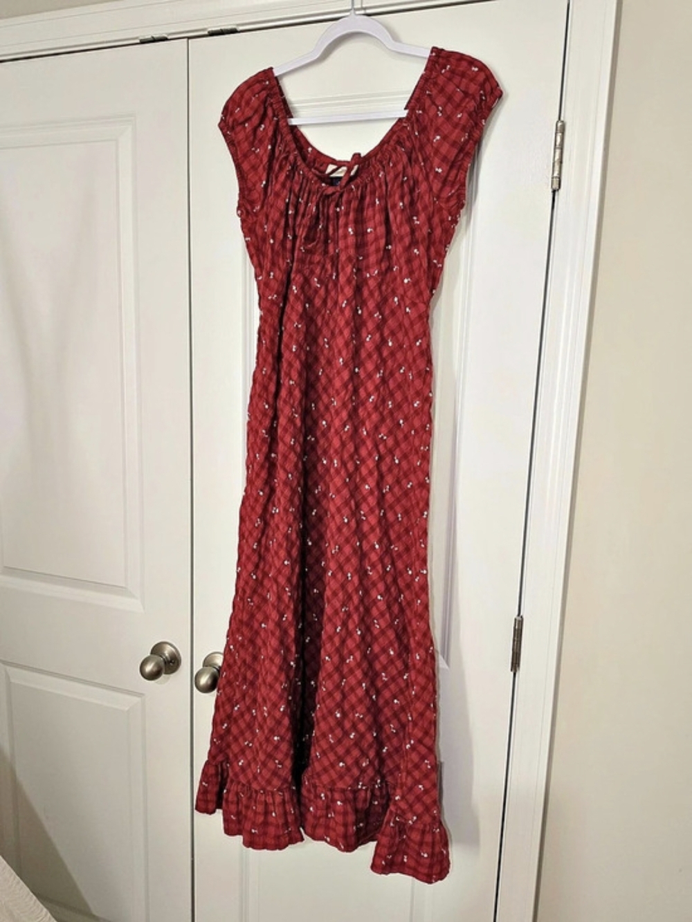 Universal Thread Red Gingham Dress
